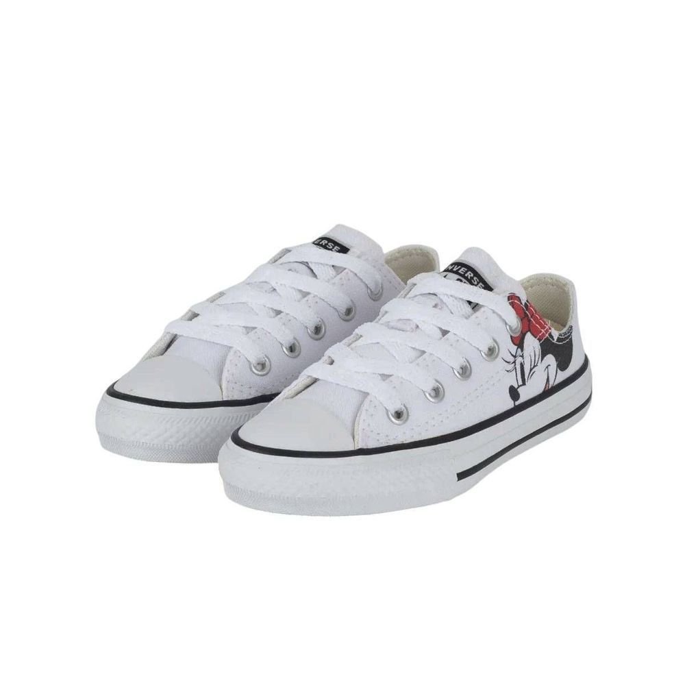 Tênis Juvenil Conv Chuck Taylor All Star Minnie CK13290001 Branco 2