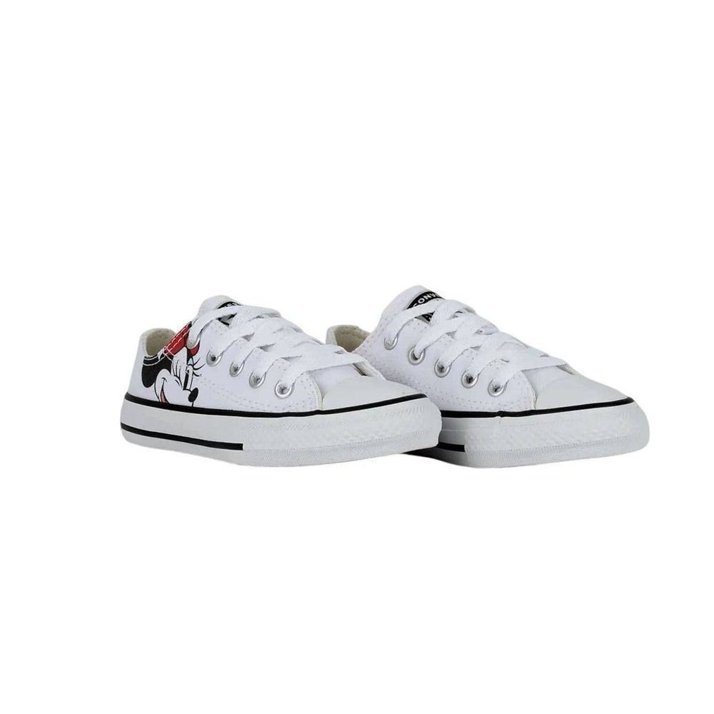 Tênis Juvenil Conv Chuck Taylor All Star Minnie CK13290001 Branco 3