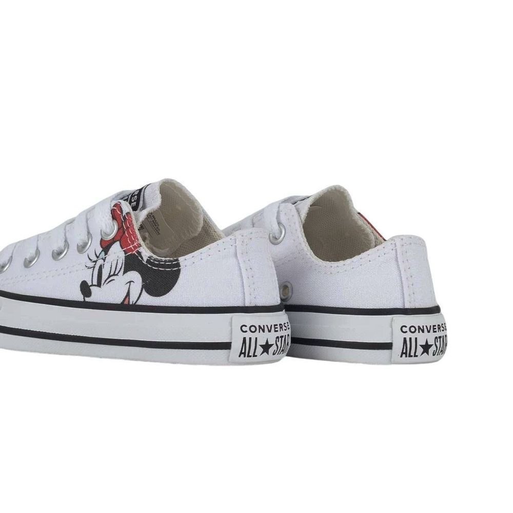 Tênis Juvenil Conv Chuck Taylor All Star Minnie CK13290001 Branco 4