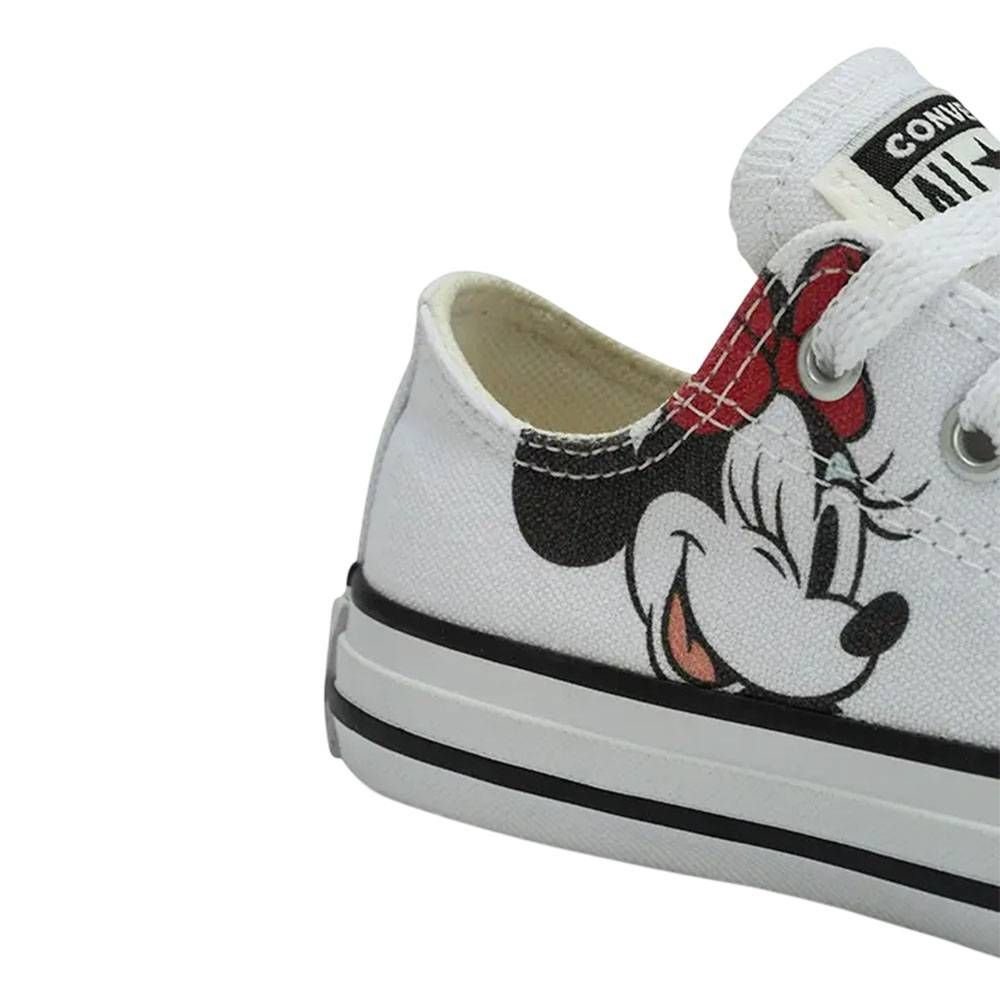 Tênis Juvenil Conv Chuck Taylor All Star Minnie CK13290001 Branco 5
