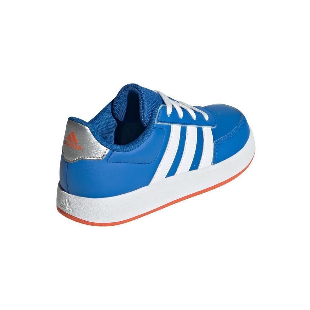 Tênis Juvenil Adidas Breaknet JI0961 Azul/Branco 4