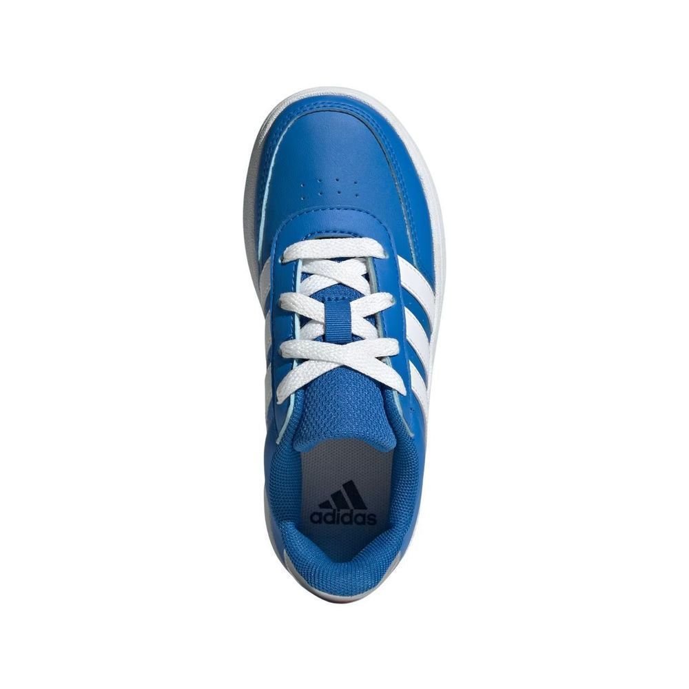 Tênis Juvenil Adidas Breaknet JI0961 Azul/Branco 5