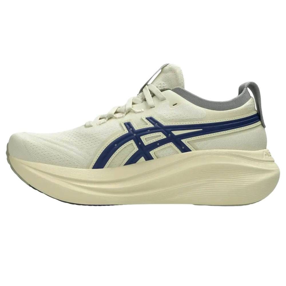 テスト Tênis Asics Gel Nimbus 27 Track Club Feminino 1012B812-200 Creme