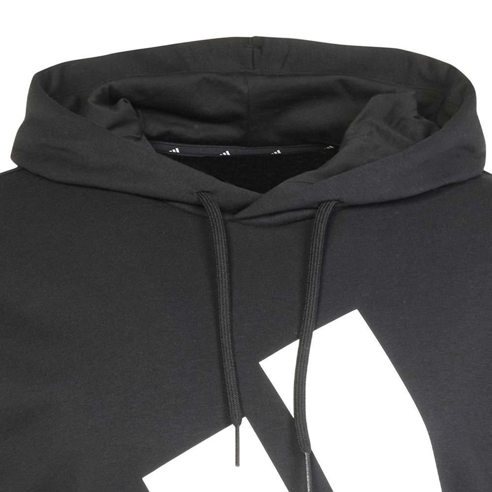 Moletom Adidas Big Logo Com Capuz Masculino IN6164 Preto/Branco 5