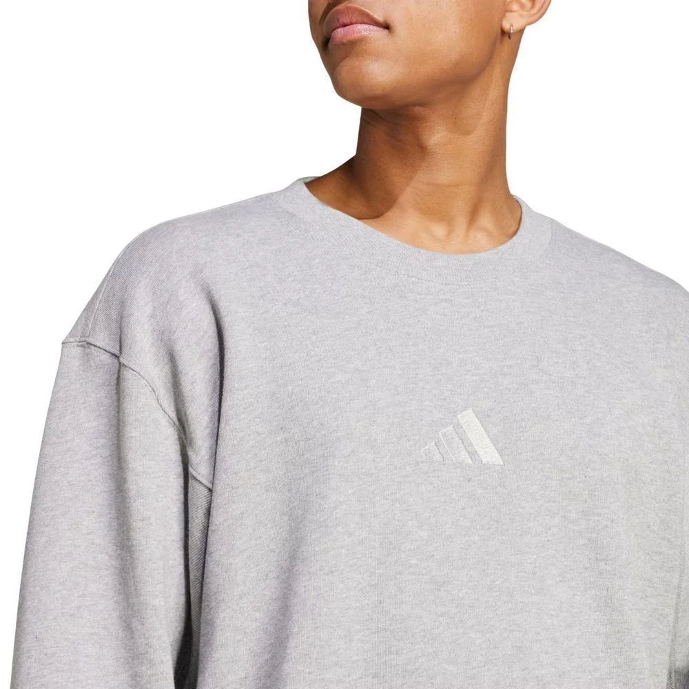 Moletom Adidas All Szn Masculino IY4151 Cinza Claro 4