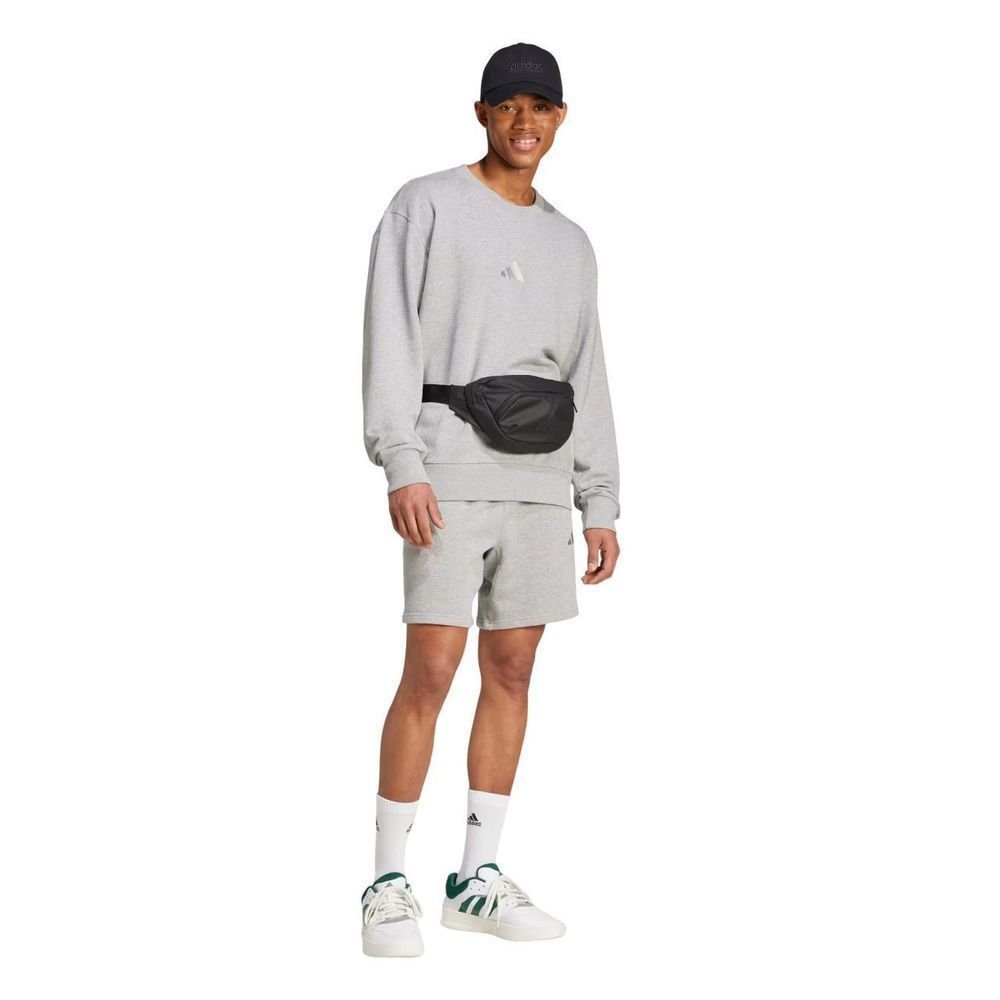 Moletom Adidas All Szn Masculino IY4151 Cinza Claro 6