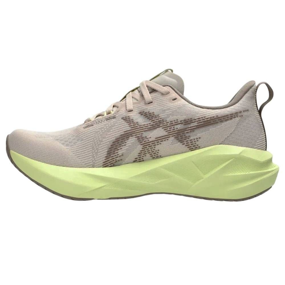 Tênis Asics Novablast 5 Feminino 1012B765-250 Bege/Verde Claro 2