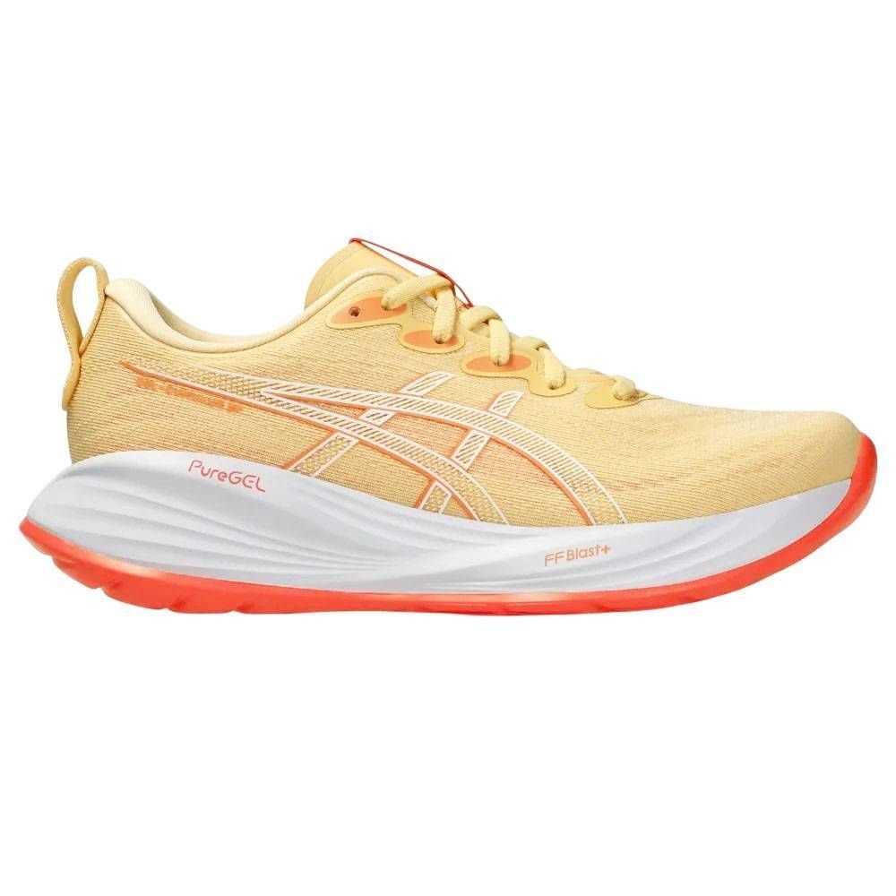 Tênis Asics Gel Cumulus 27 Feminino 1012B772-800 Amarelo/Laranja 1