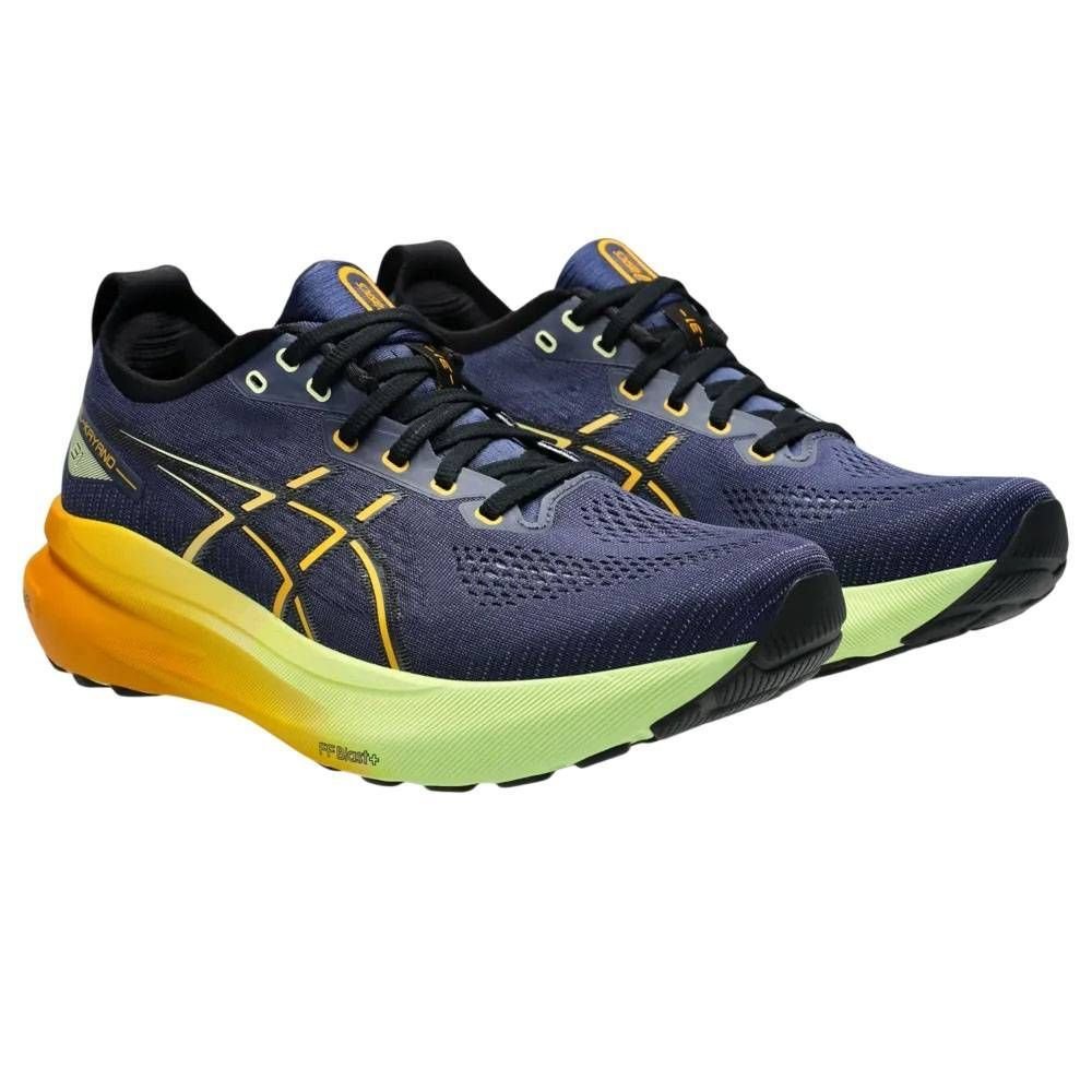 Tênis Asics Gel Kayano 31 Masculino 1011B867-403 Azul Marinho/Laranja 3