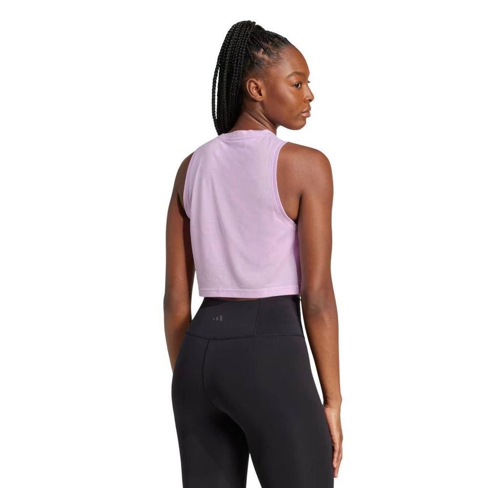 Regata Adidas Essentials Feminina JC9558 Lilás 2