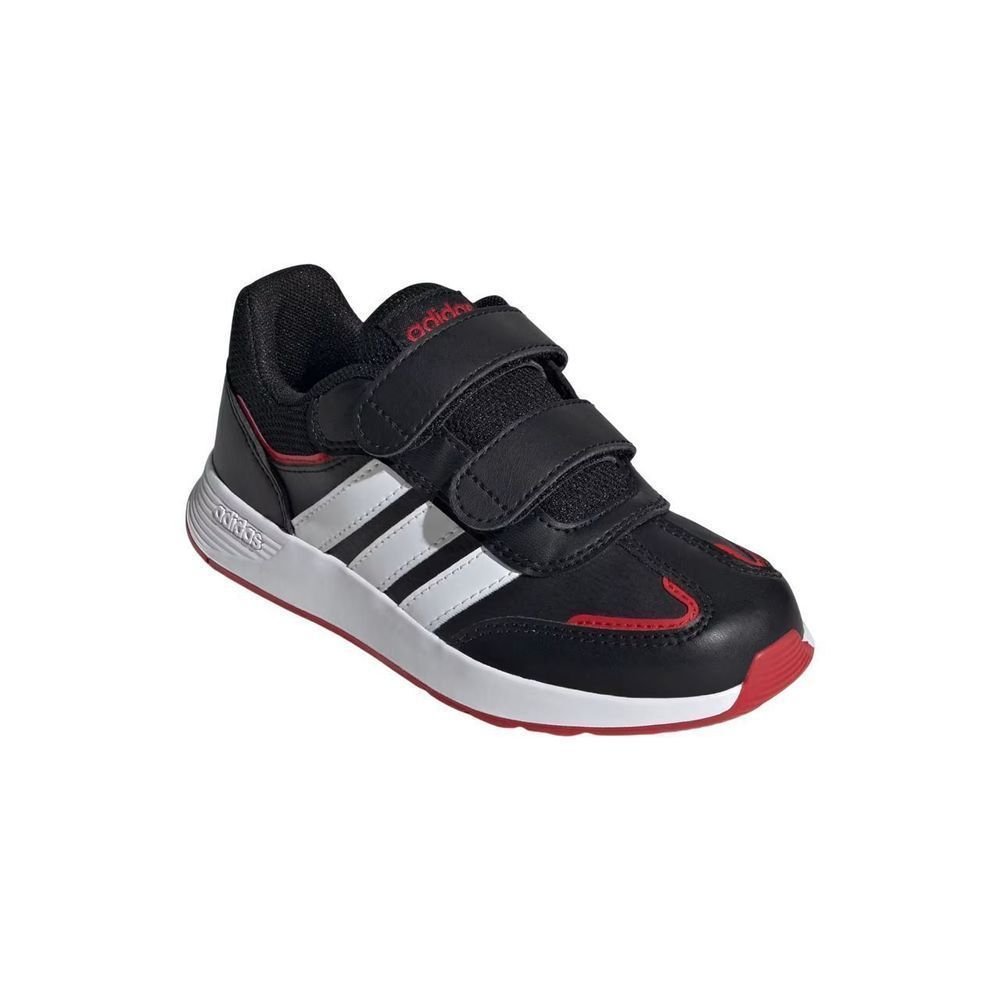 Tênis Juvenil Adidas Tensaur Switch JH8653 Preto/Branco 3