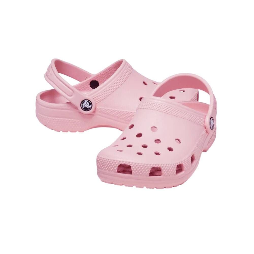 Sandália Infantil Crocs Classic Clog T 206990-6ZW Rosa Claro 4