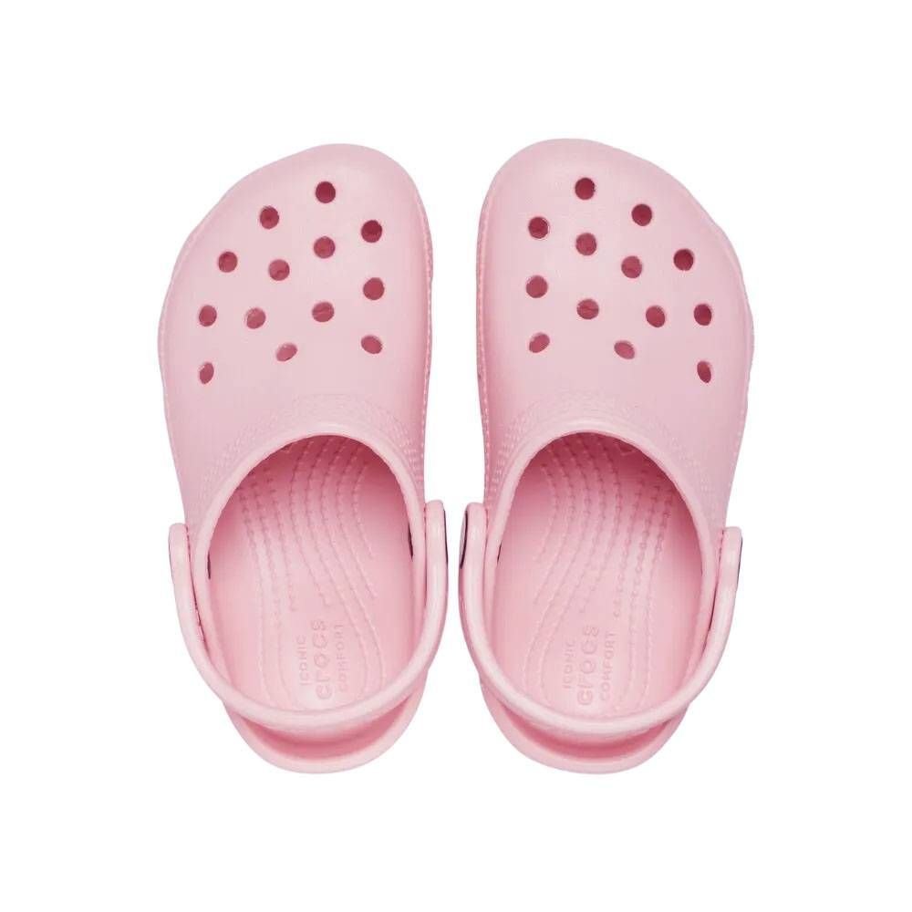Sandália Infantil Crocs Classic Clog T 206990-6ZW Rosa Claro 6