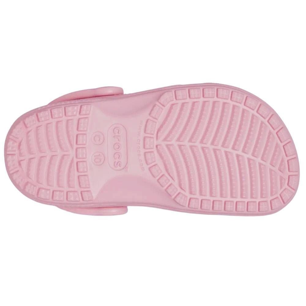 Sandália Infantil Crocs Classic Clog T 206990-6ZW Rosa Claro 7