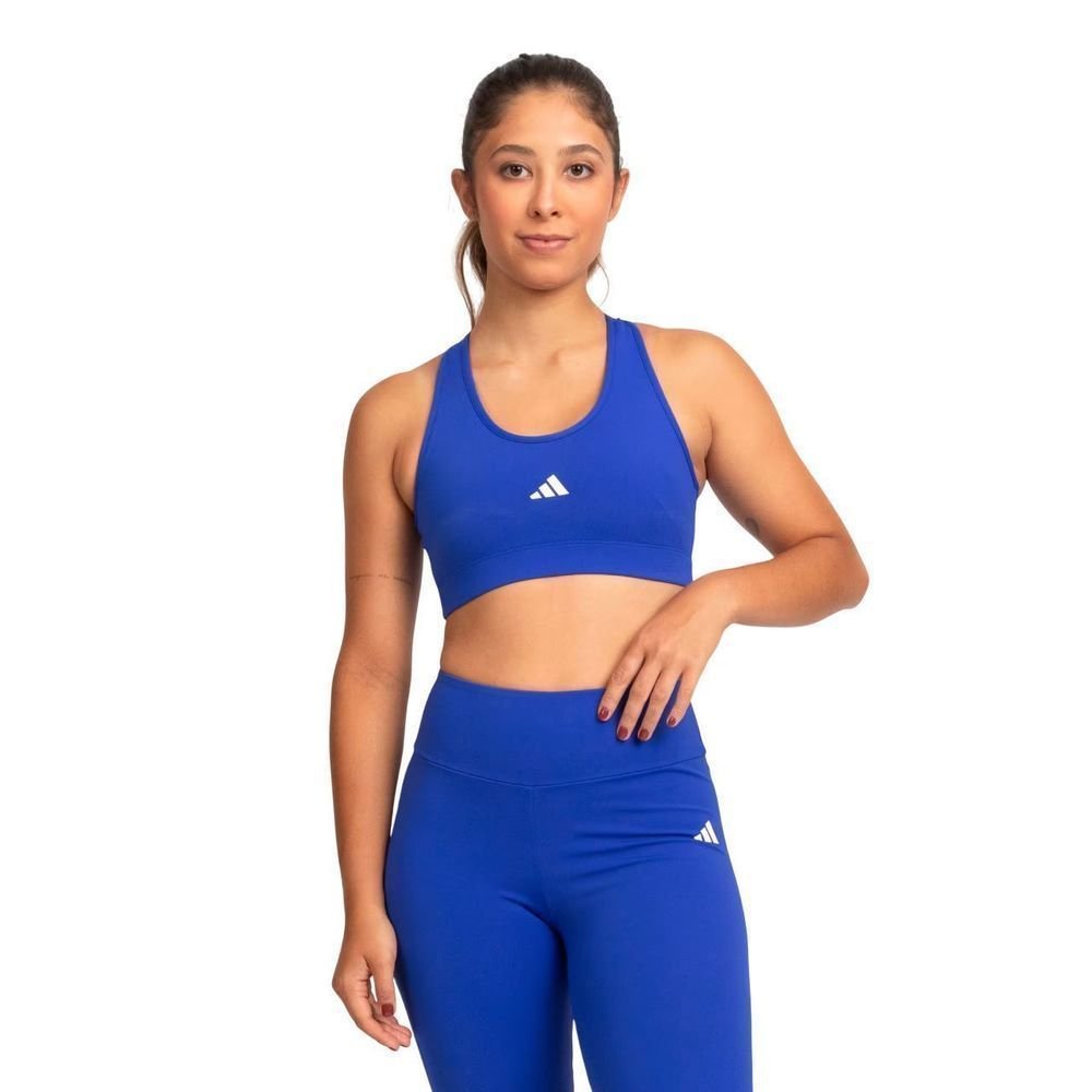 Top Adidas Básico Suporte Leve Feminino JX9389