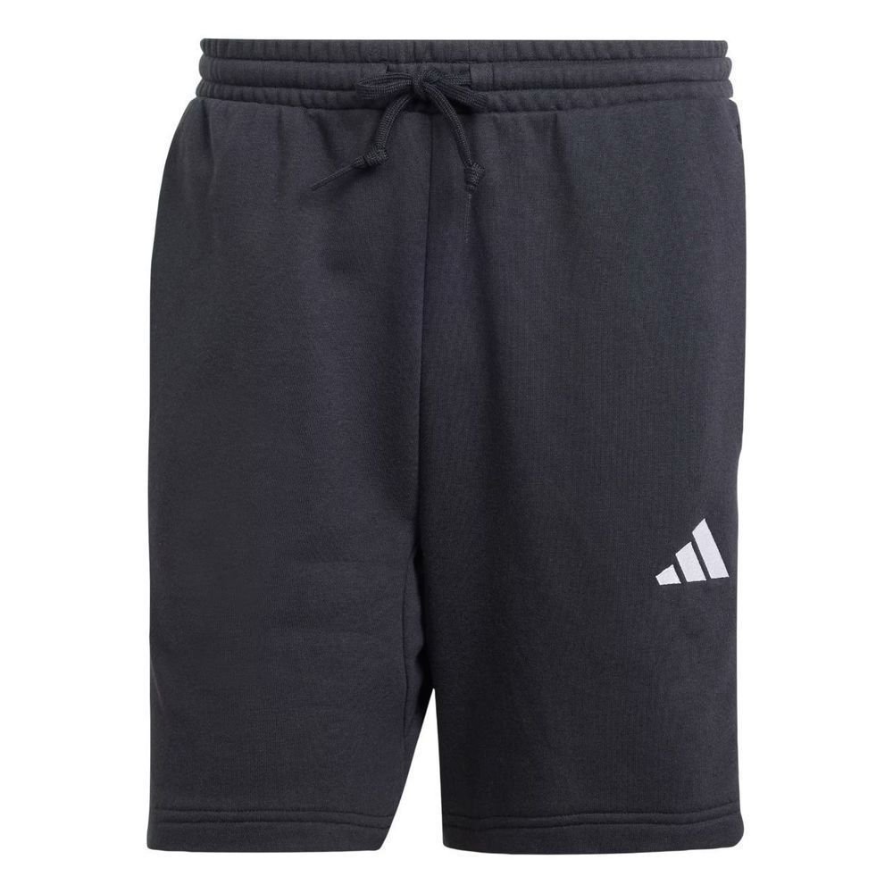 Shorts Adidas 3 Stripes French Terry Masculino JE6414 Preto/Branco 4