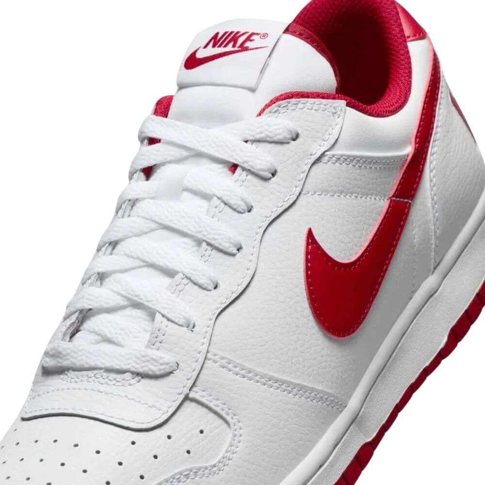 Tênis Nike Big Low Masculino 355152-150 Branco/Vermelho 7