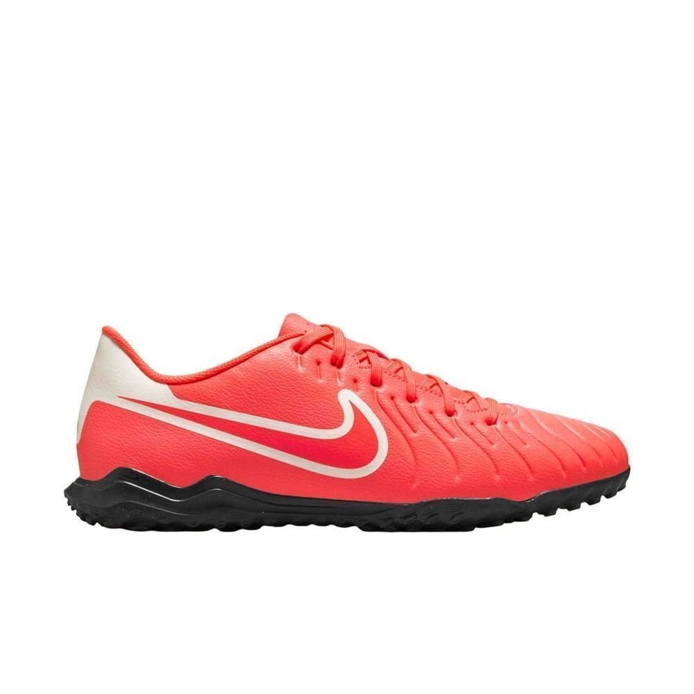 Chuteira Nike Society Tiempo Legend 10 Club Masc DV4345-800 Rosa/Branco 1