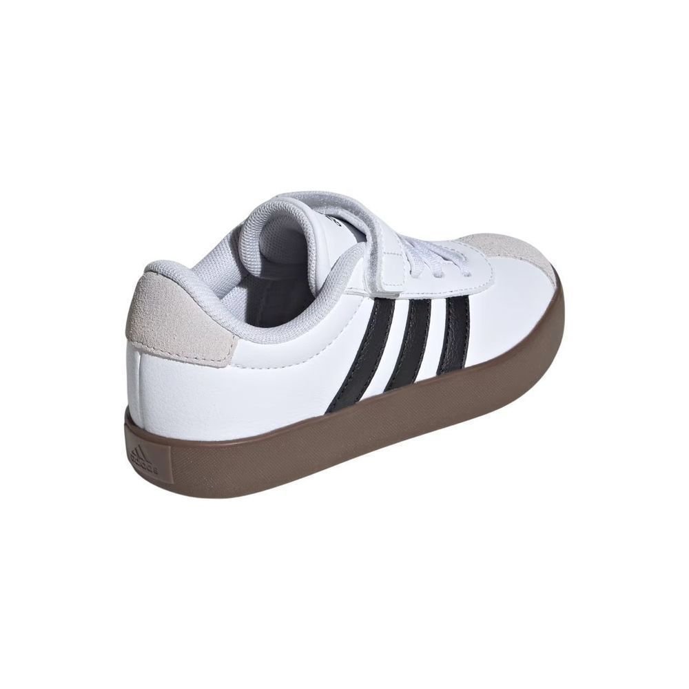 Tênis Juvenil Adidas Vl Court 3.0 ID9155 Branco/Preto 3