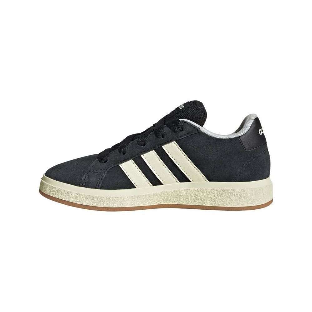Tênis Juvenil Adidas Grand Court 00S JH6178 Preto/Creme 2