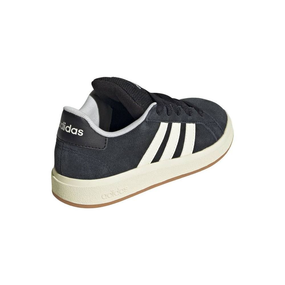 Tênis Juvenil Adidas Grand Court 00S JH6178 Preto/Creme 4