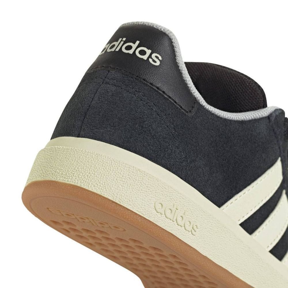 Tênis Juvenil Adidas Grand Court 00S JH6178 Preto/Creme 7