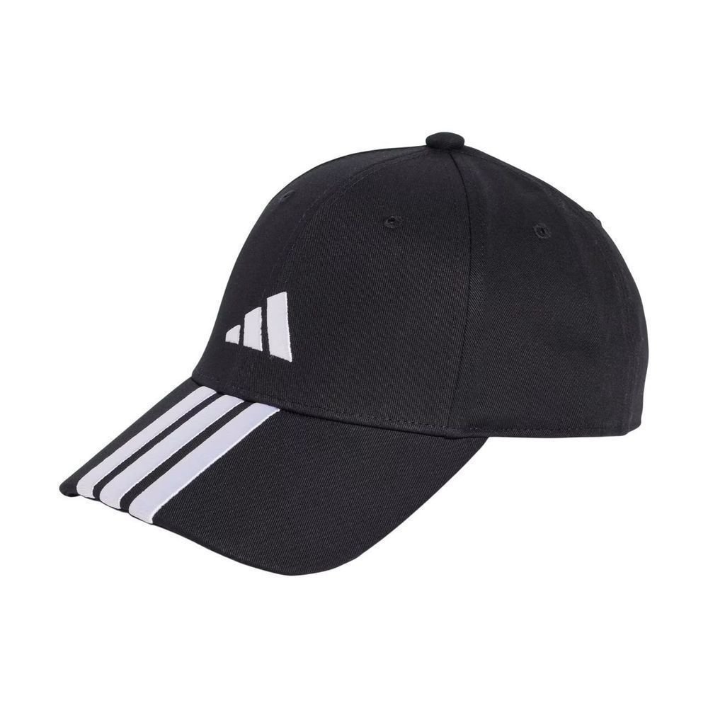 Boné Adidas 3 Listras Unissex JG1072 Preto/Branco 1