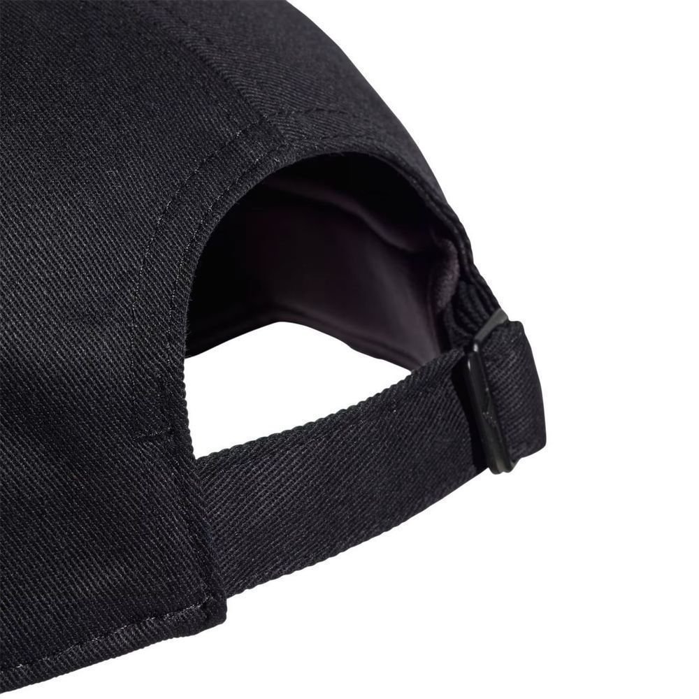 Boné Adidas 3 Listras Unissex JG1072 Preto/Branco 3