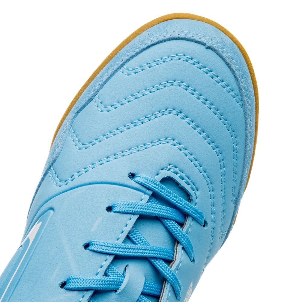 Chuteira Umbro Futsal Pro 5 Bump Club Masculina U01FB042-332 Azul Claro/Branco 8