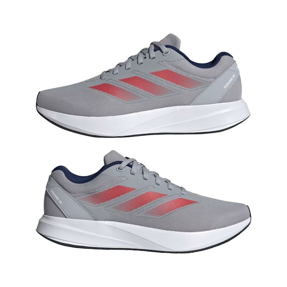 Tênis Adidas Duramo Rc Unissex IH0580 Cinza/Vermelho 7