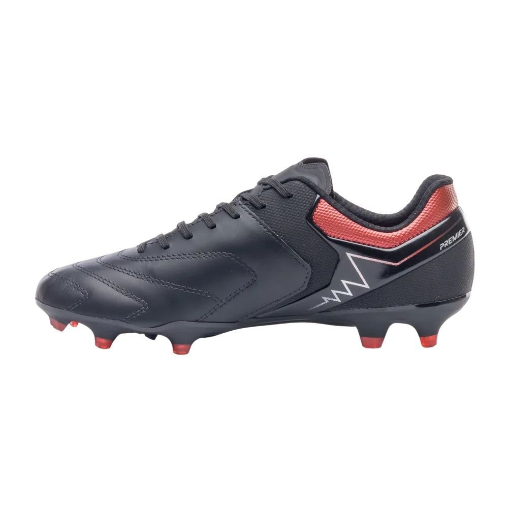 Chuteira Umbro Campo Adamant Master Masculina U03FB00241-142 Preto/Vermelho 2