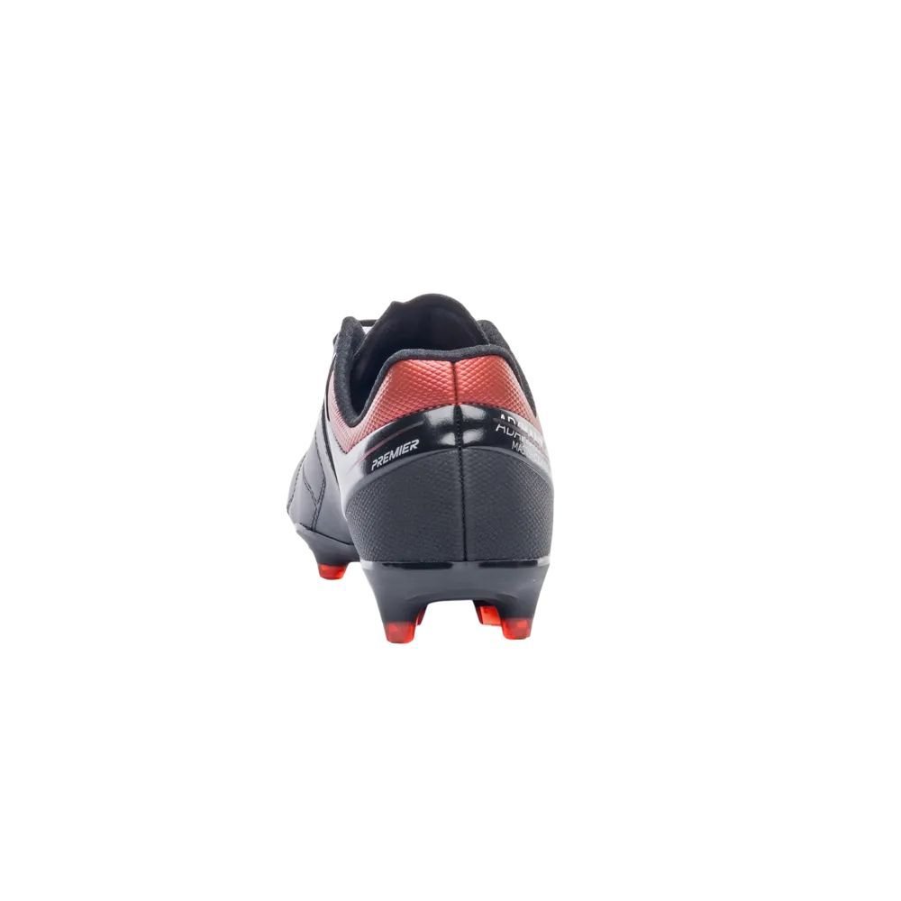 Chuteira Umbro Campo Adamant Master Masculina U03FB00241-142 Preto/Vermelho 6