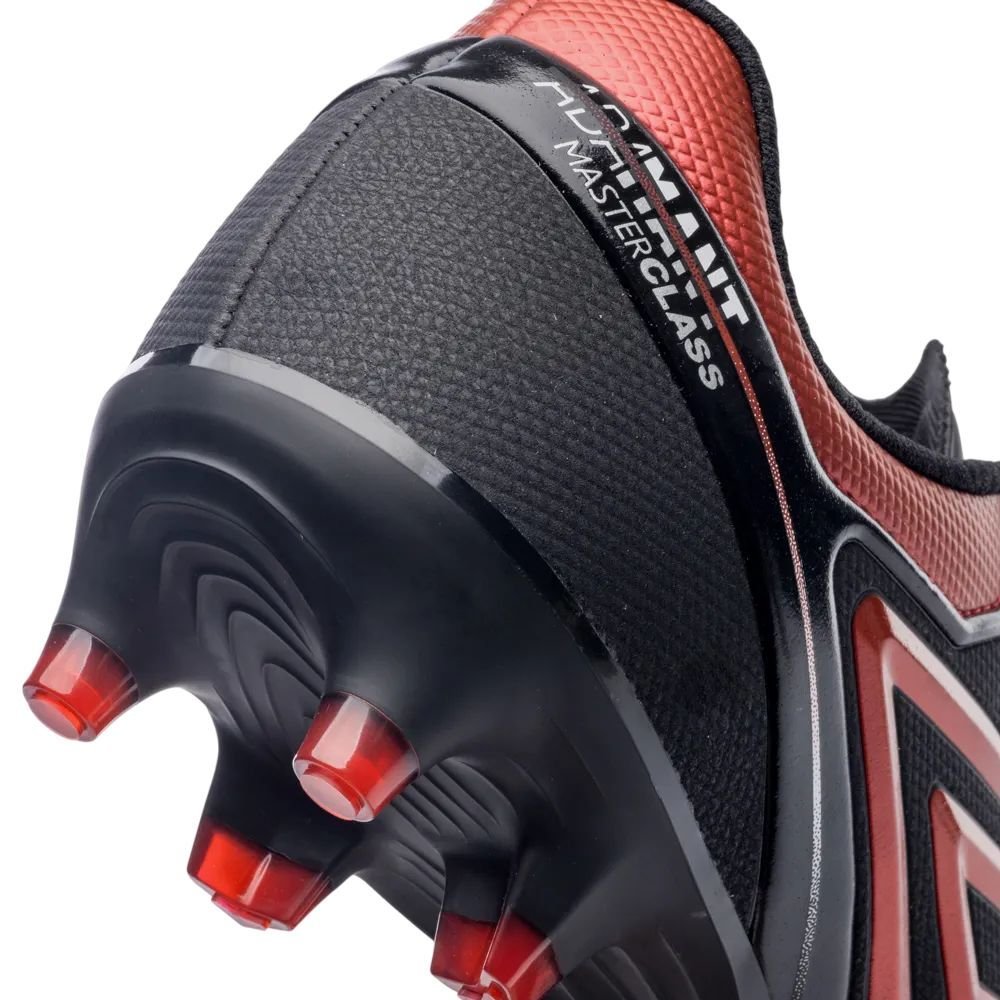 Chuteira Umbro Campo Adamant Master Masculina U03FB00241-142 Preto/Vermelho 7