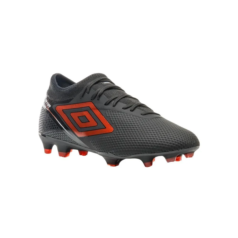 Chuteira Umbro Campo Adamant Top Speed Masc U03FB00239-142 Preto/Vermelho 3
