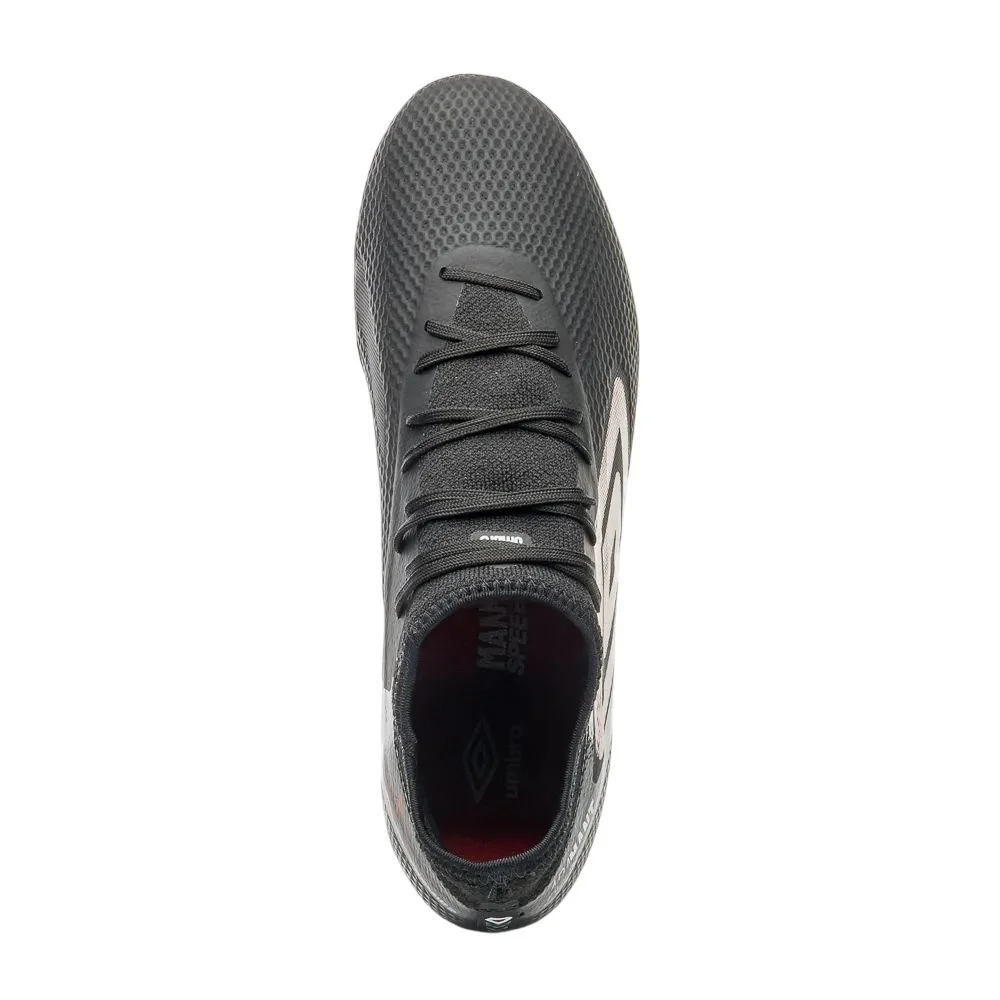 Chuteira Umbro Campo Adamant Top Speed Masc U03FB00239-142 Preto/Vermelho 5