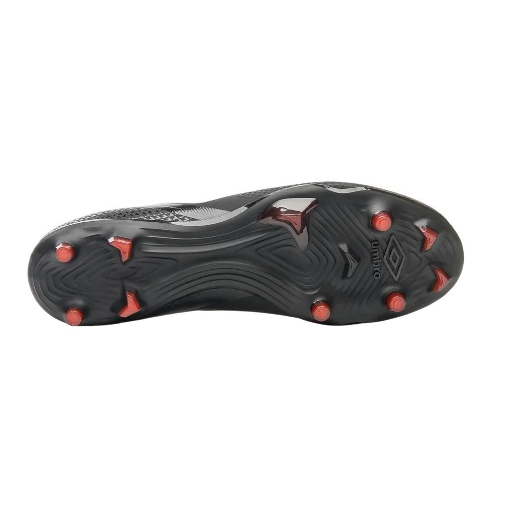 Chuteira Umbro Campo Adamant Top Speed Masc U03FB00239-142 Preto/Vermelho 9