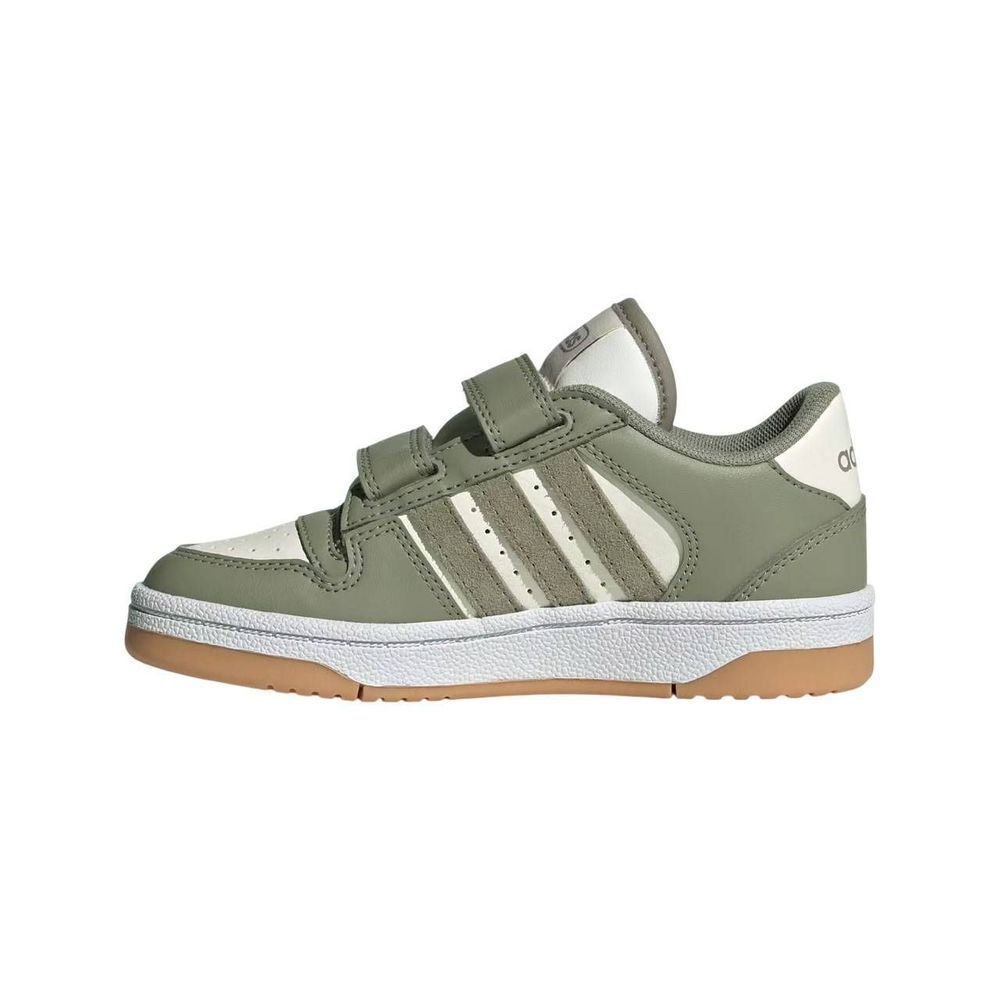Tênis Juvenil Adidas Break Start Kids ID3990 Cinza/Branco 2