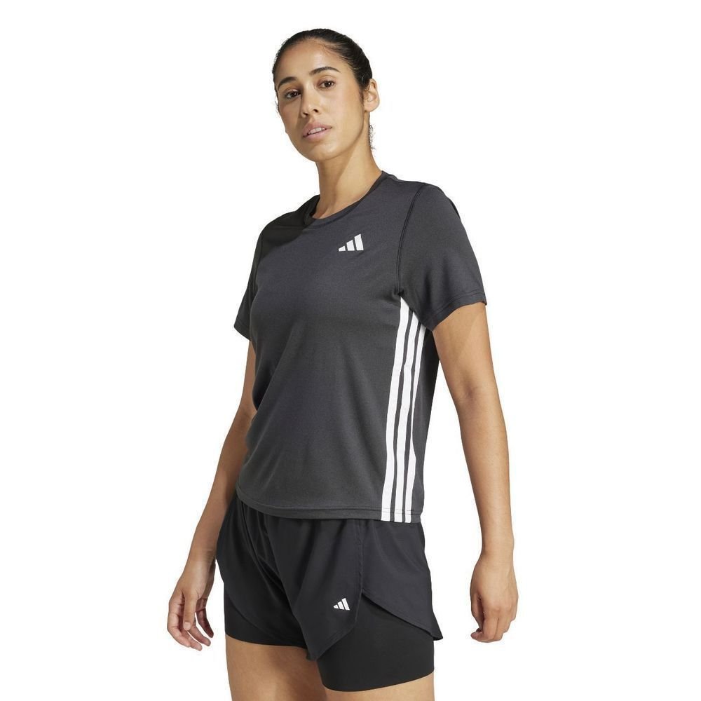 Camiseta Adidas M/C Train Essentials 3-Stripes Fem JH1392