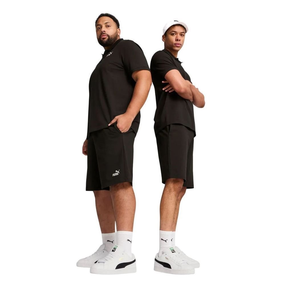 Shorts Puma Essentials NO.1 Logo 10 Masculino 682600-01 Preto 5