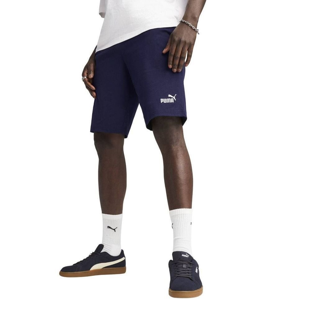 Shorts Puma Essentials NO.1 Logo 10 Masculino 682600-16 Azul Marinho 3