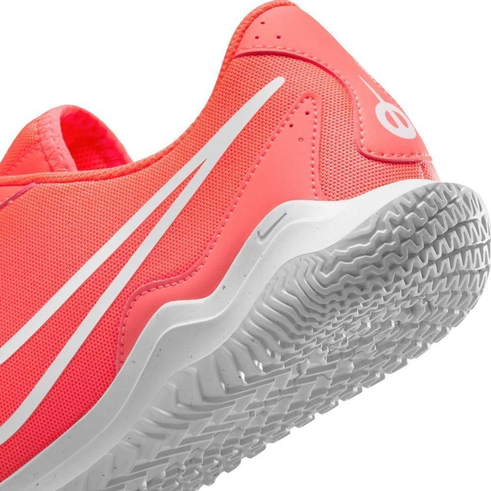 Chuteira Nike Futsal Tiempo Legend 10 Club Masc DV4343-800 Laranja/Branco 4
