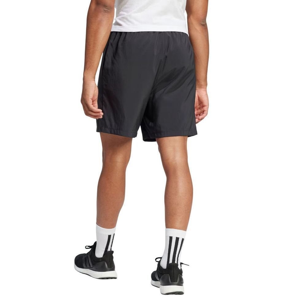 Shorts Adidas Logo Linear Masculino JE9016 Preto/Branco 2