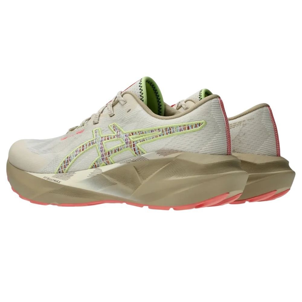 Tênis Asics Novablast 5 Tr Nature Bathi Fem 1012B809-700 Bege/Coral 4