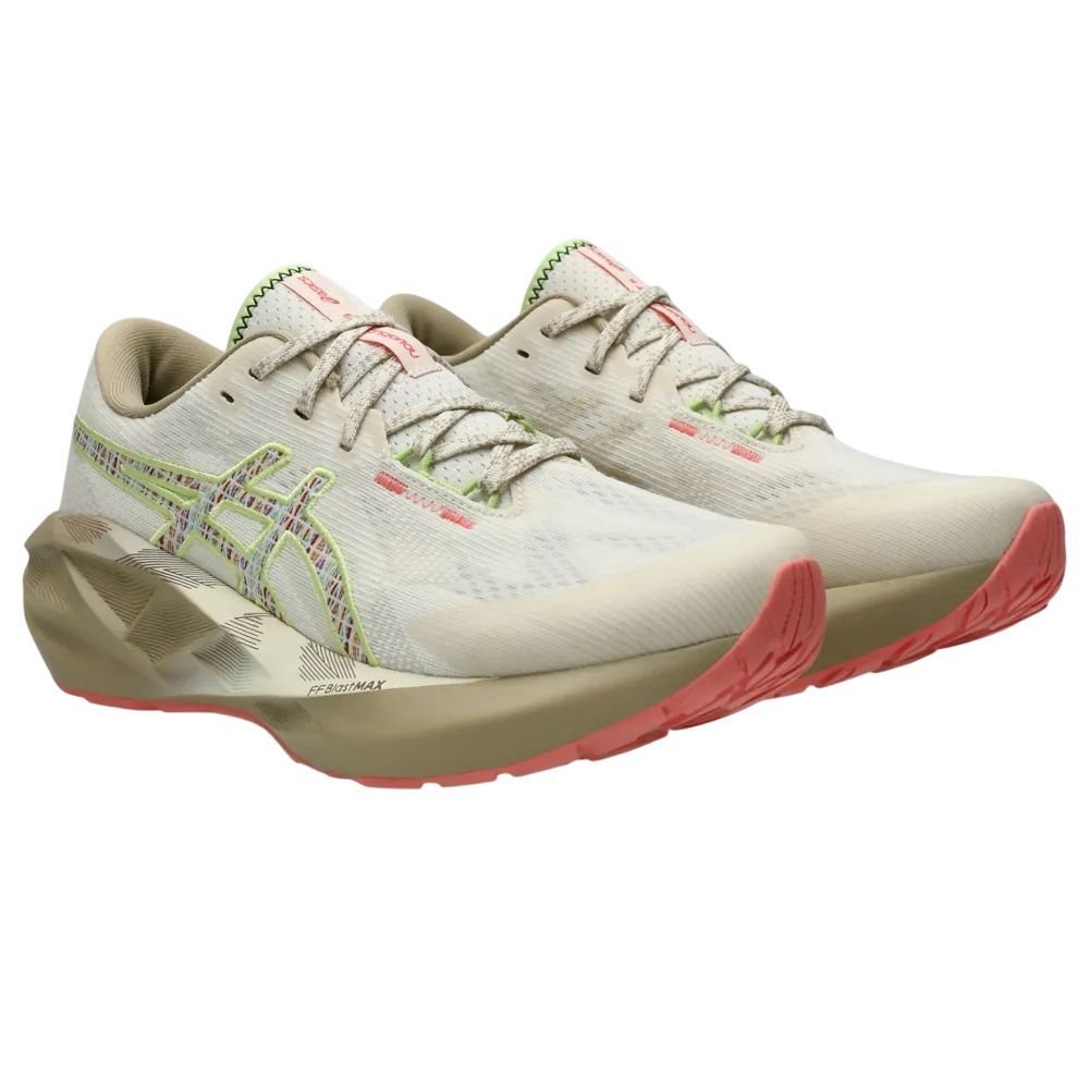 Tênis Asics Novablast 5 Tr Nature Bathi Fem 1012B809-700 Bege/Coral 3
