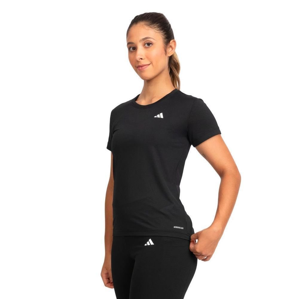 Camiseta Adidas M/C Own The Run 3 Listras Feminina JV6518
