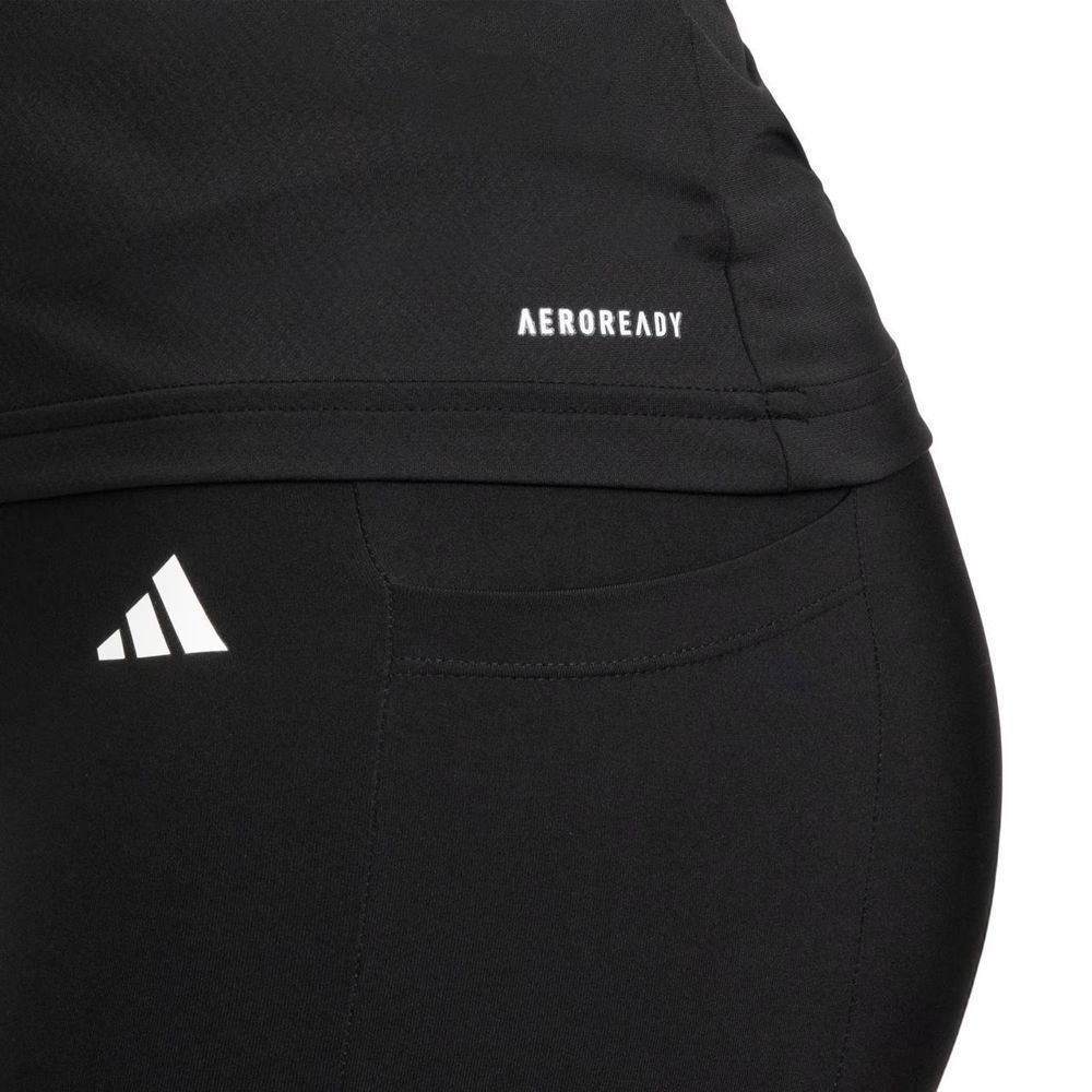 Camiseta Adidas M/C Own The Run 3 Listras Feminina JV6518 Preto 4