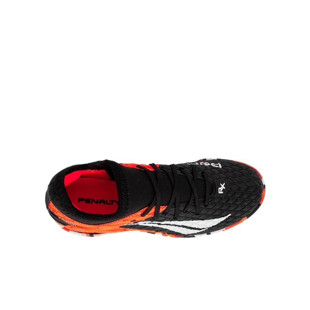 Chuteira Juvenil Society Rx Locker Kids Y-3 246255-9771 Preto/Laranja 3