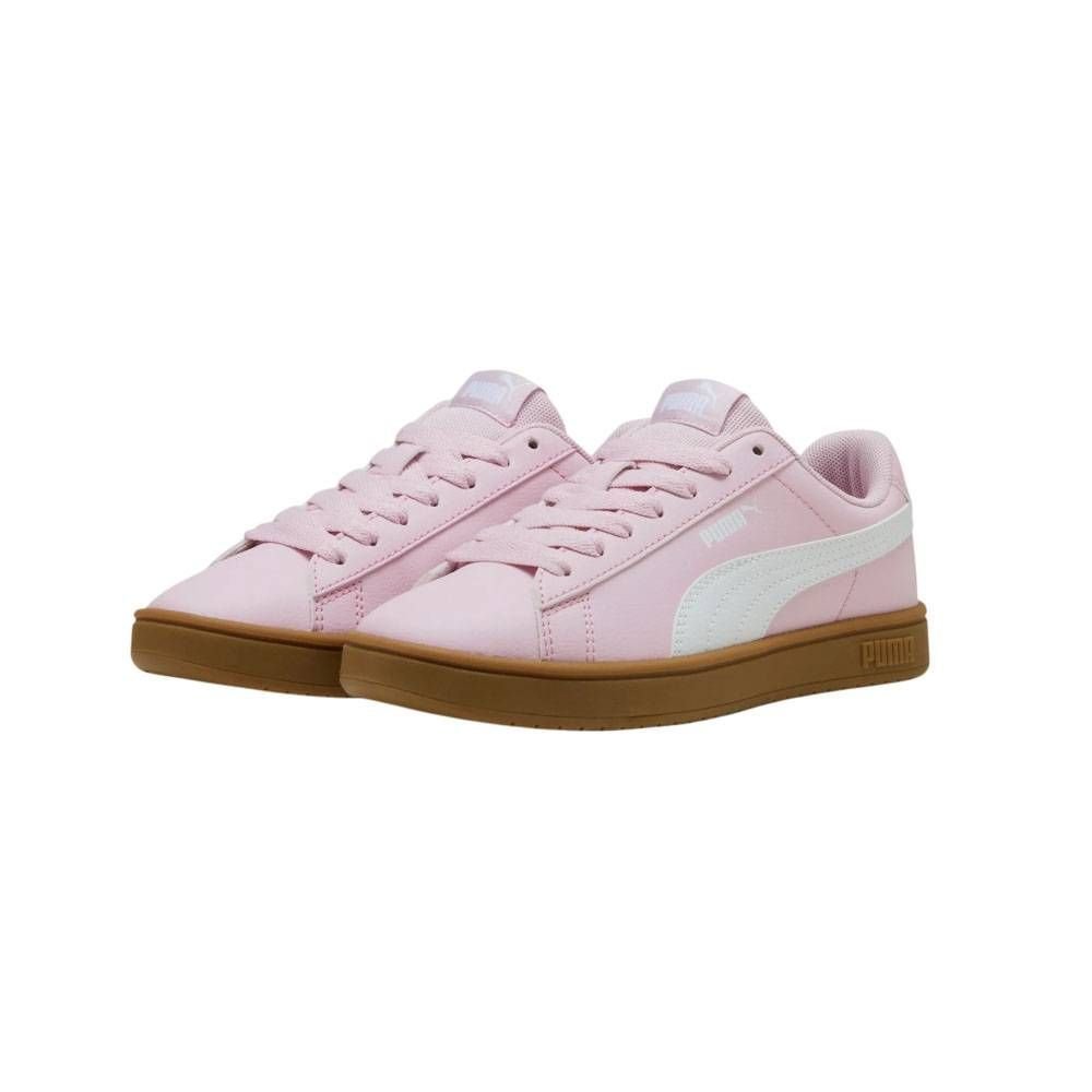 Tênis Juvenil Puma Rickie Classic Jr 394252-18 Rosa/Branco 3