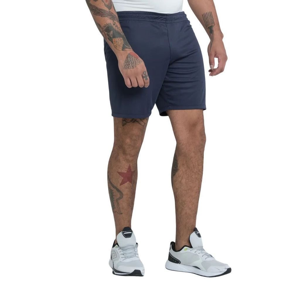 Calção Umbro Legacy Masculino U11TW00433-777 Azul Marinho 4