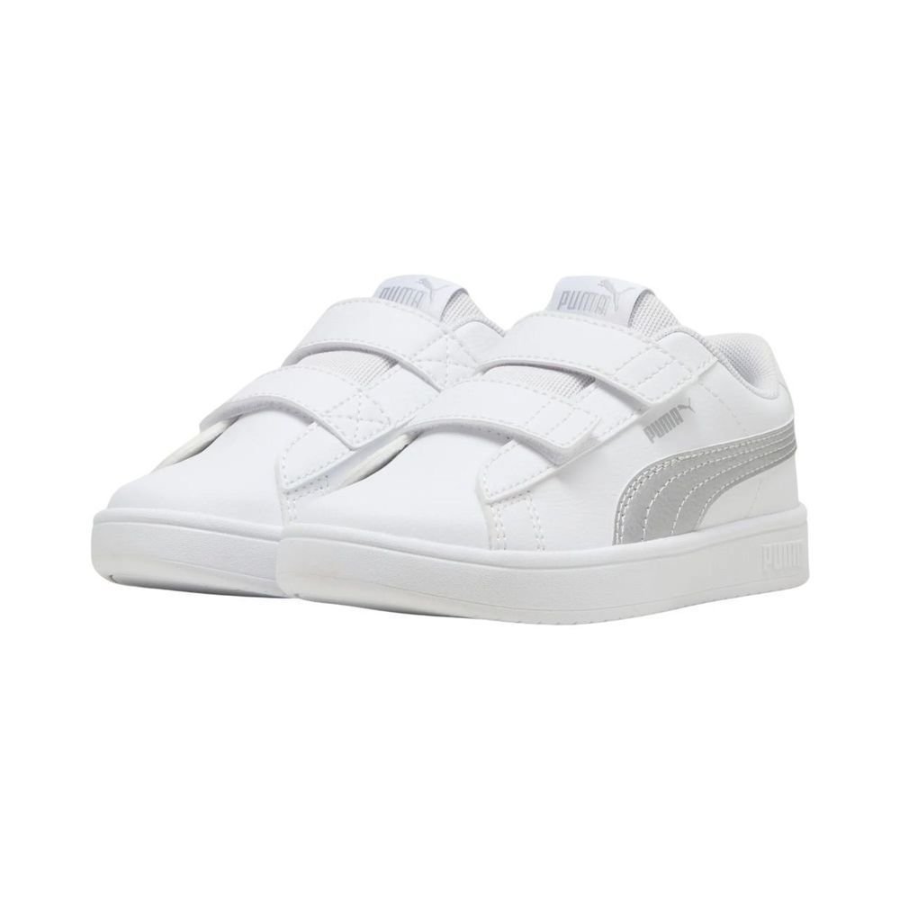 Tênis Juvenil Puma Rickie Classic V Ps 394253-16 Branco/Prata 4